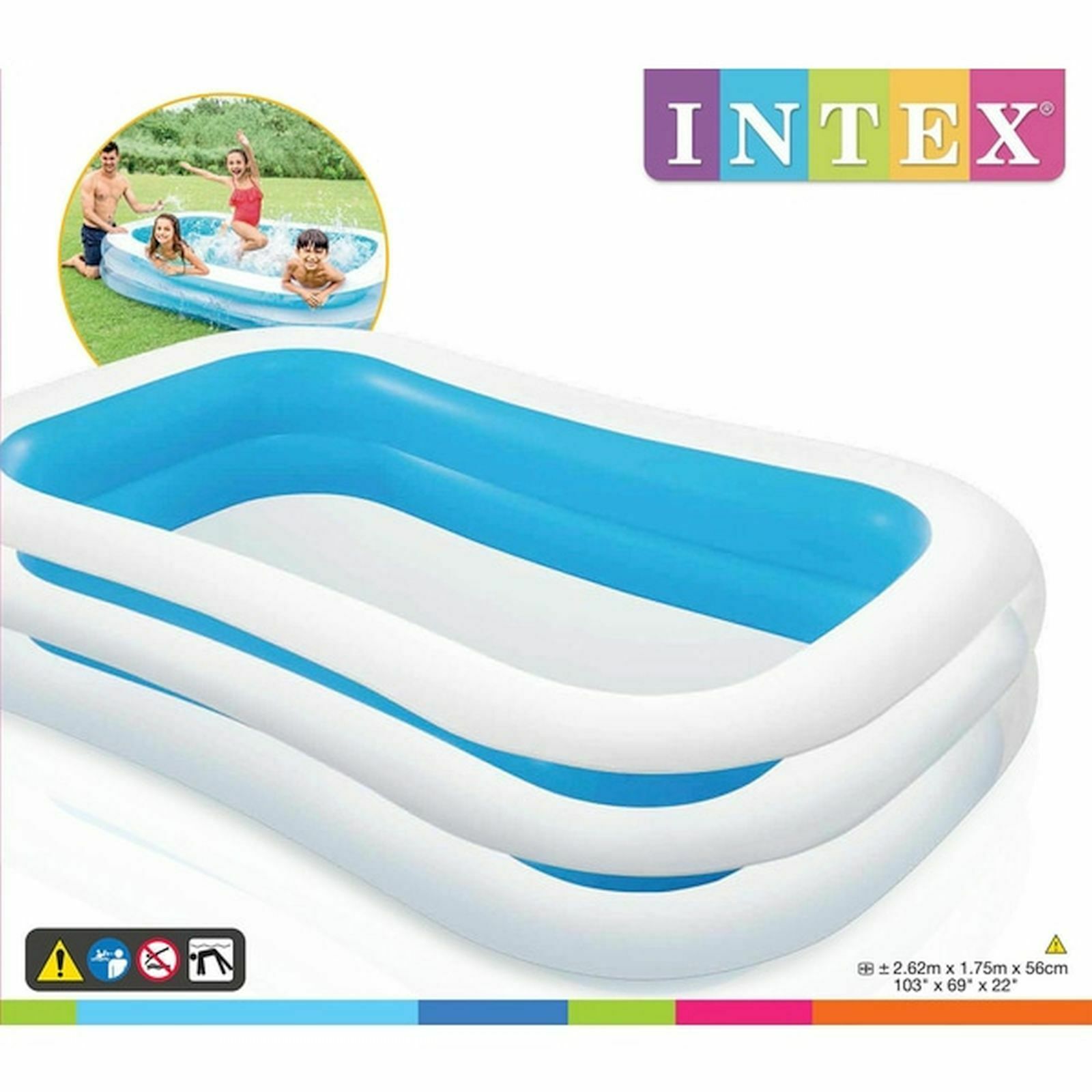 Intex Pool Familienpool Gartenpool Schwimmbecken